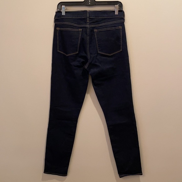J Crew Skinny Dark Blue Jeans, size 28 - Picture 4 of 8